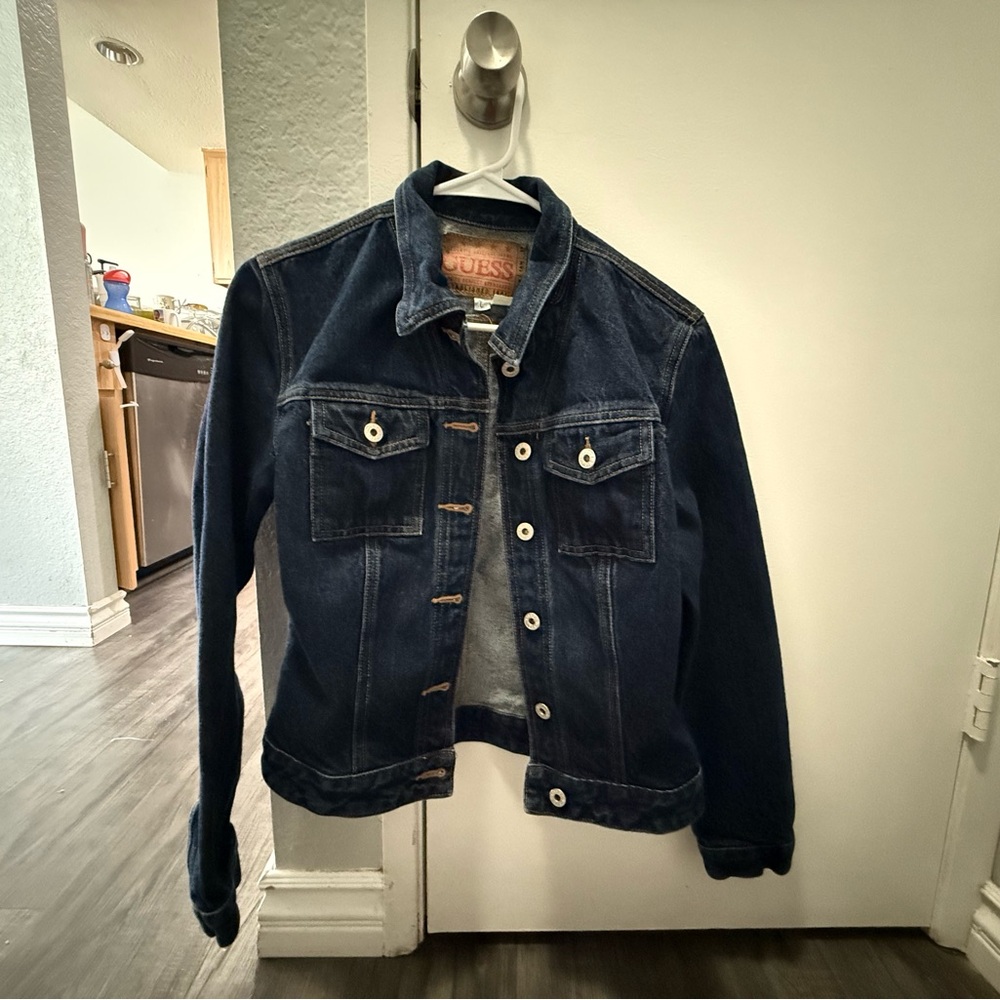 Guess Dark Denim Jacket